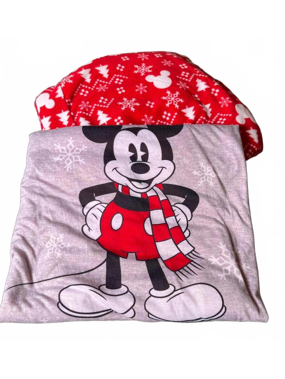 Mickey Mouse Pajama Set with Long Sleeve Top and Pants 3XB